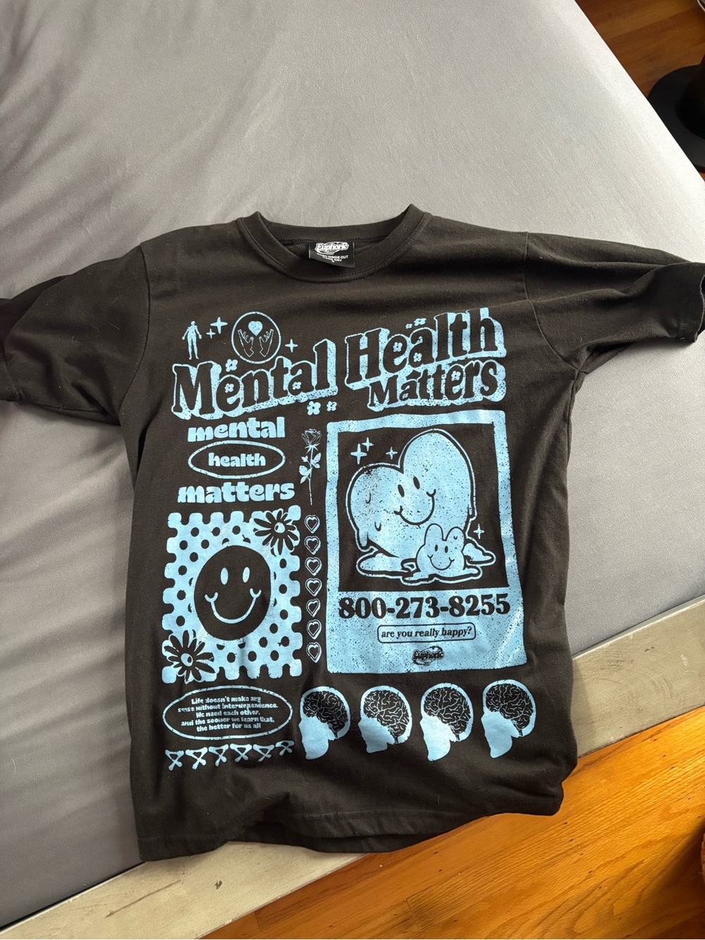 Euphoric Mental Health Matters Graphic Tee